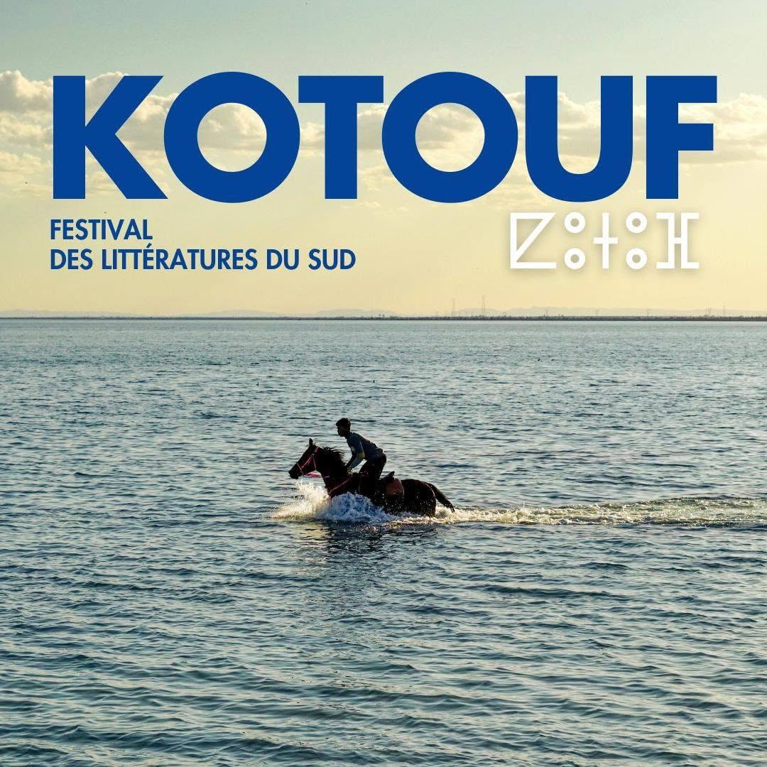 Cavalier dans la mer, image de la campagne du festival Kotouf
